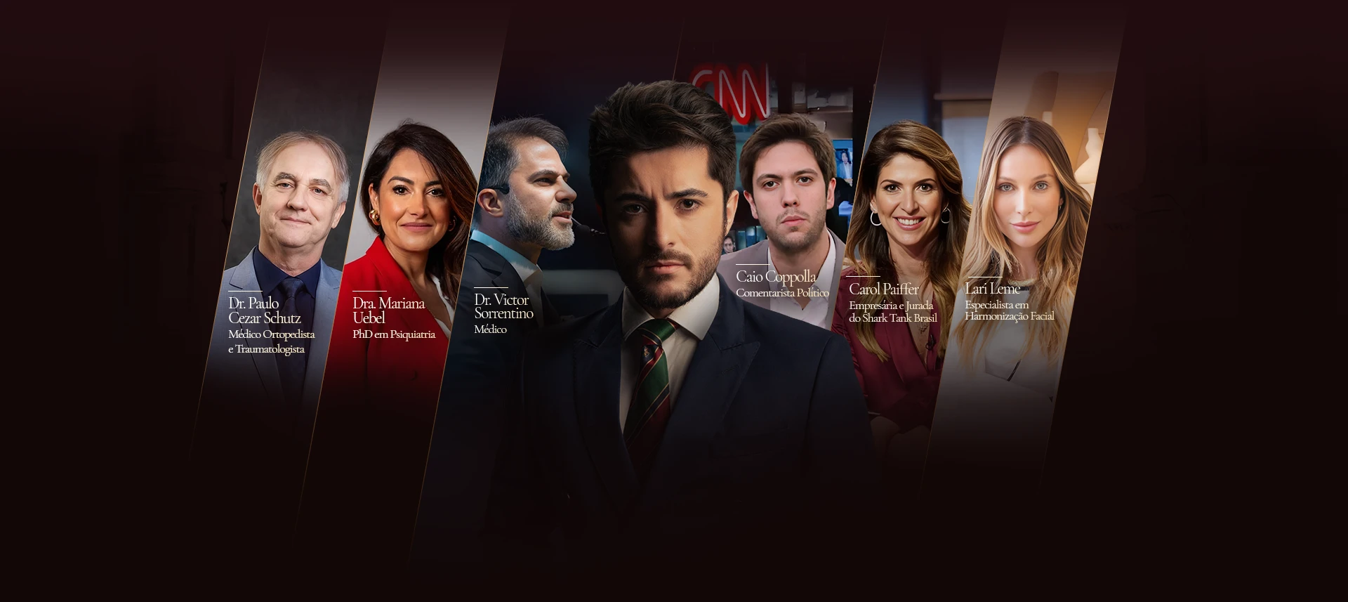 Cristian Magalhães e mentorados (Caio Coppolla, Dr. Victor Sorrentino, entre outros)